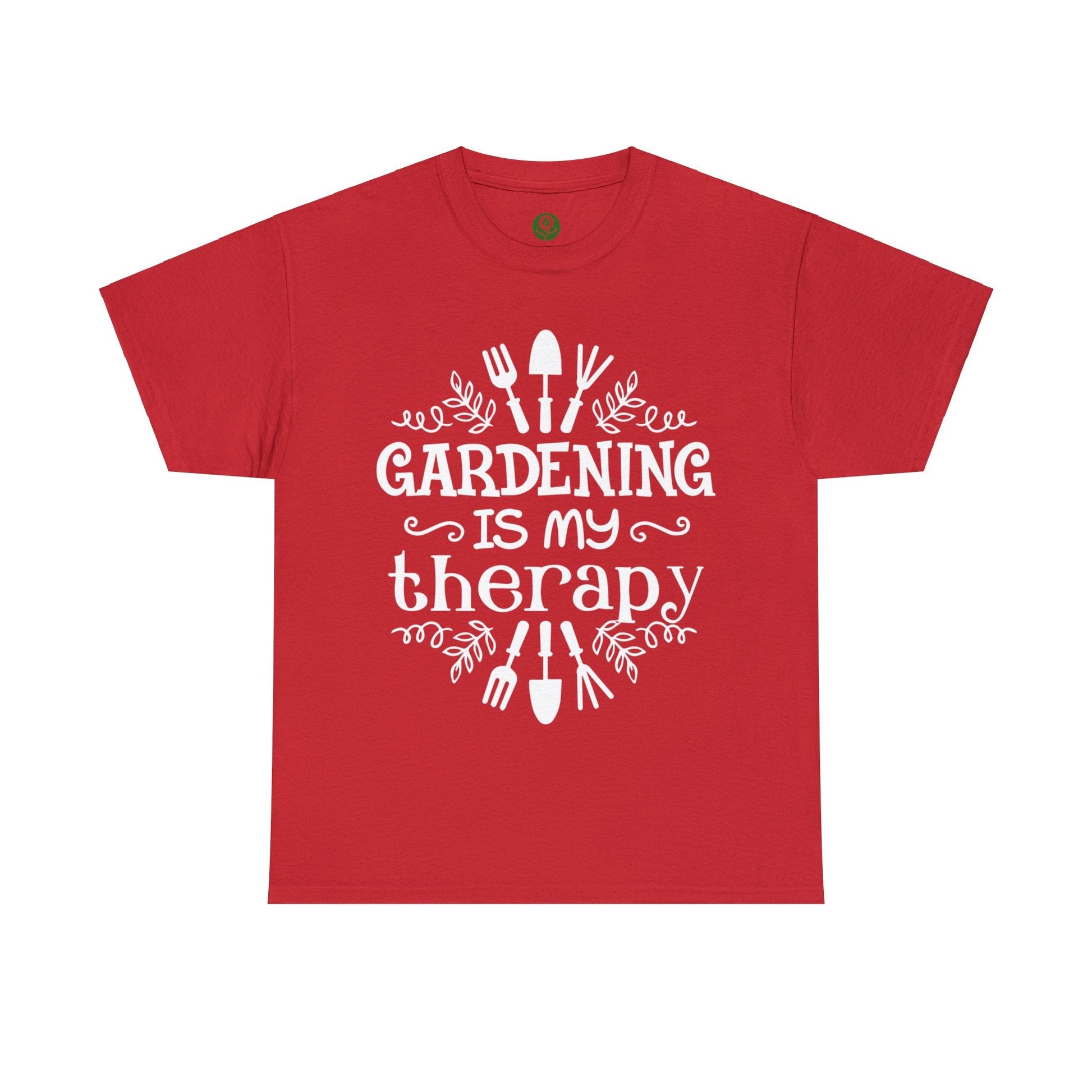 Gardening is my Therapy Shirt for Garden Lover Unisex Heavy Cotton Tee.