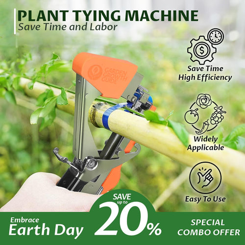 Plant Tying Machine to Tie Flower Planting