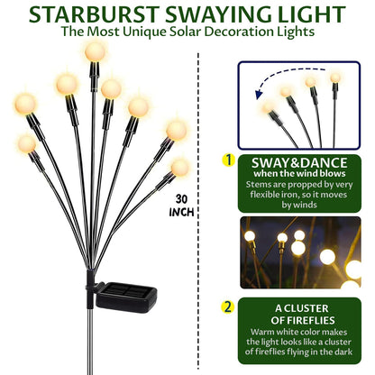 Dancing Firefly Solar Garden Lights