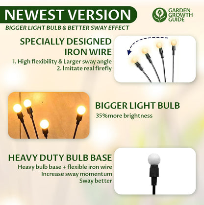 Dancing Firefly Solar Garden Lights