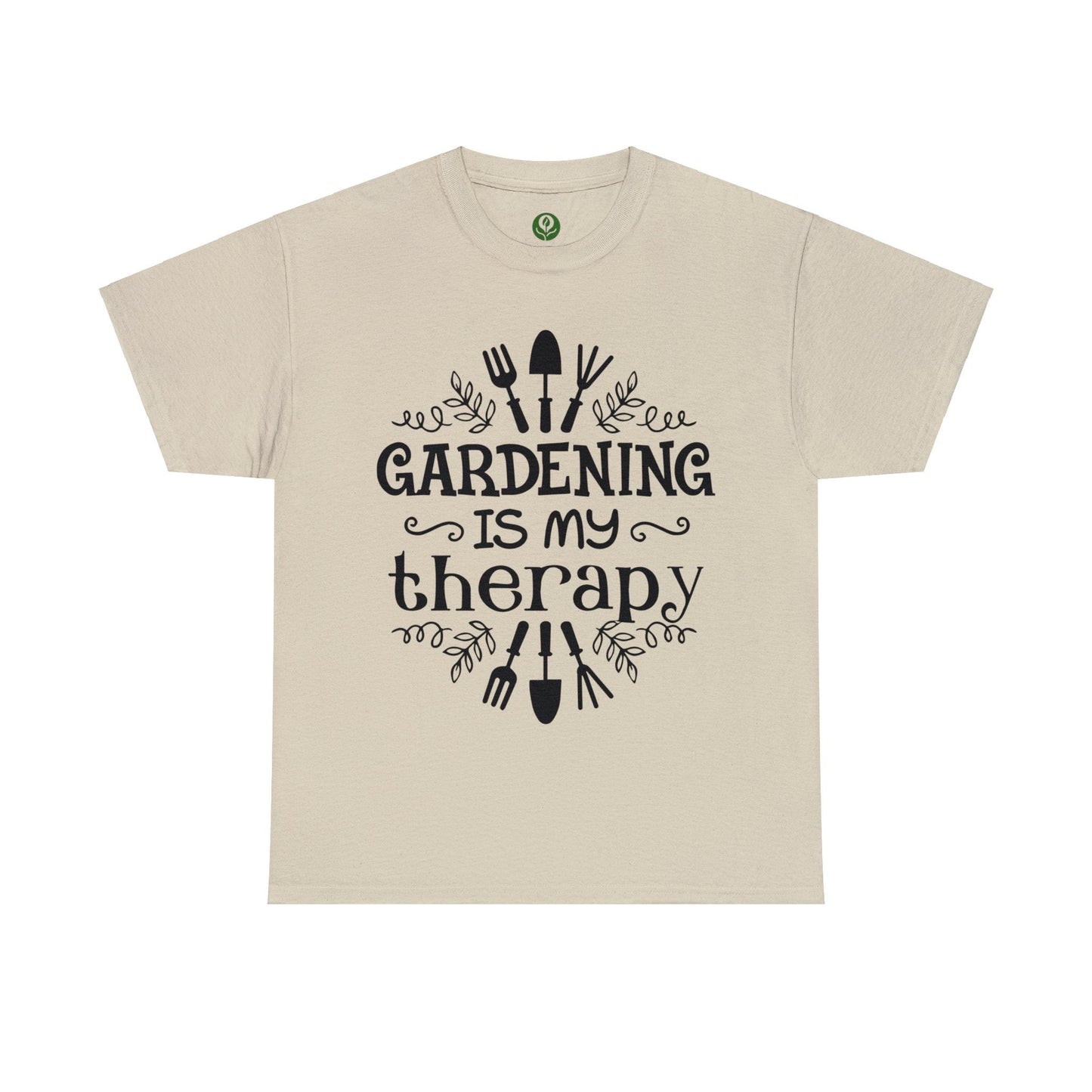 Gardening is my Therapy Shirt for Garden Lover Unisex Heavy Cotton Tee.