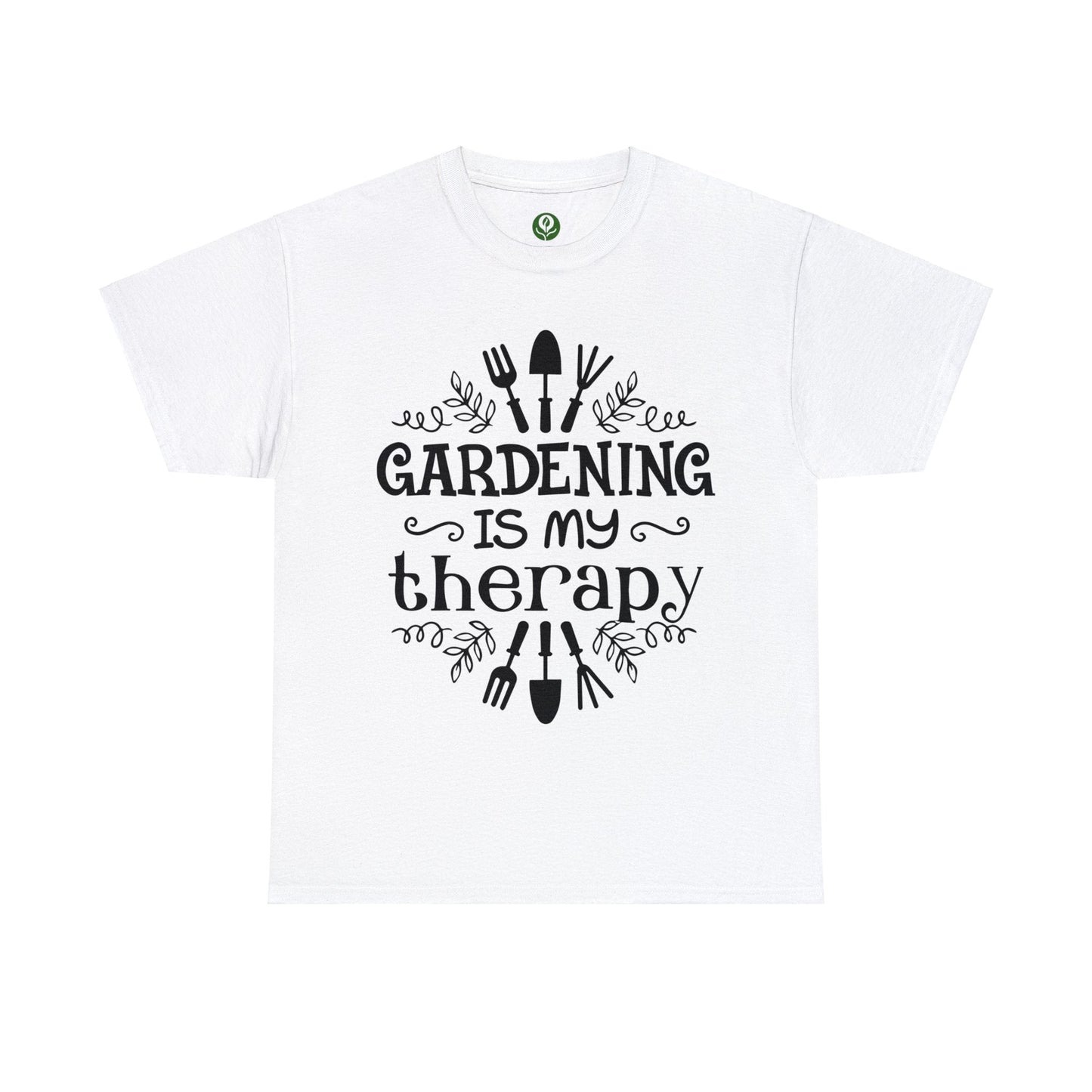 Gardening is my Therapy Shirt for Garden Lover Unisex Heavy Cotton Tee.