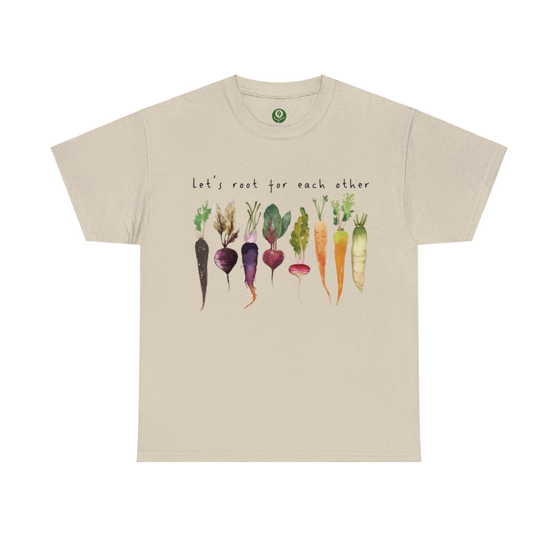 Let's Root For Each Other Unisex Heavy Cotton Tee.