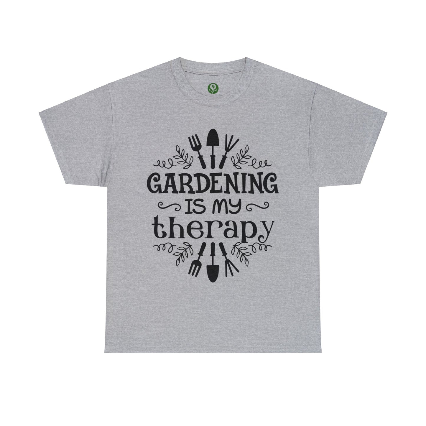 Gardening is my Therapy Shirt for Garden Lover Unisex Heavy Cotton Tee.