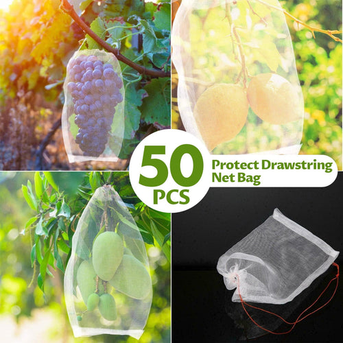 Fruit Netting Bags with Drawstring