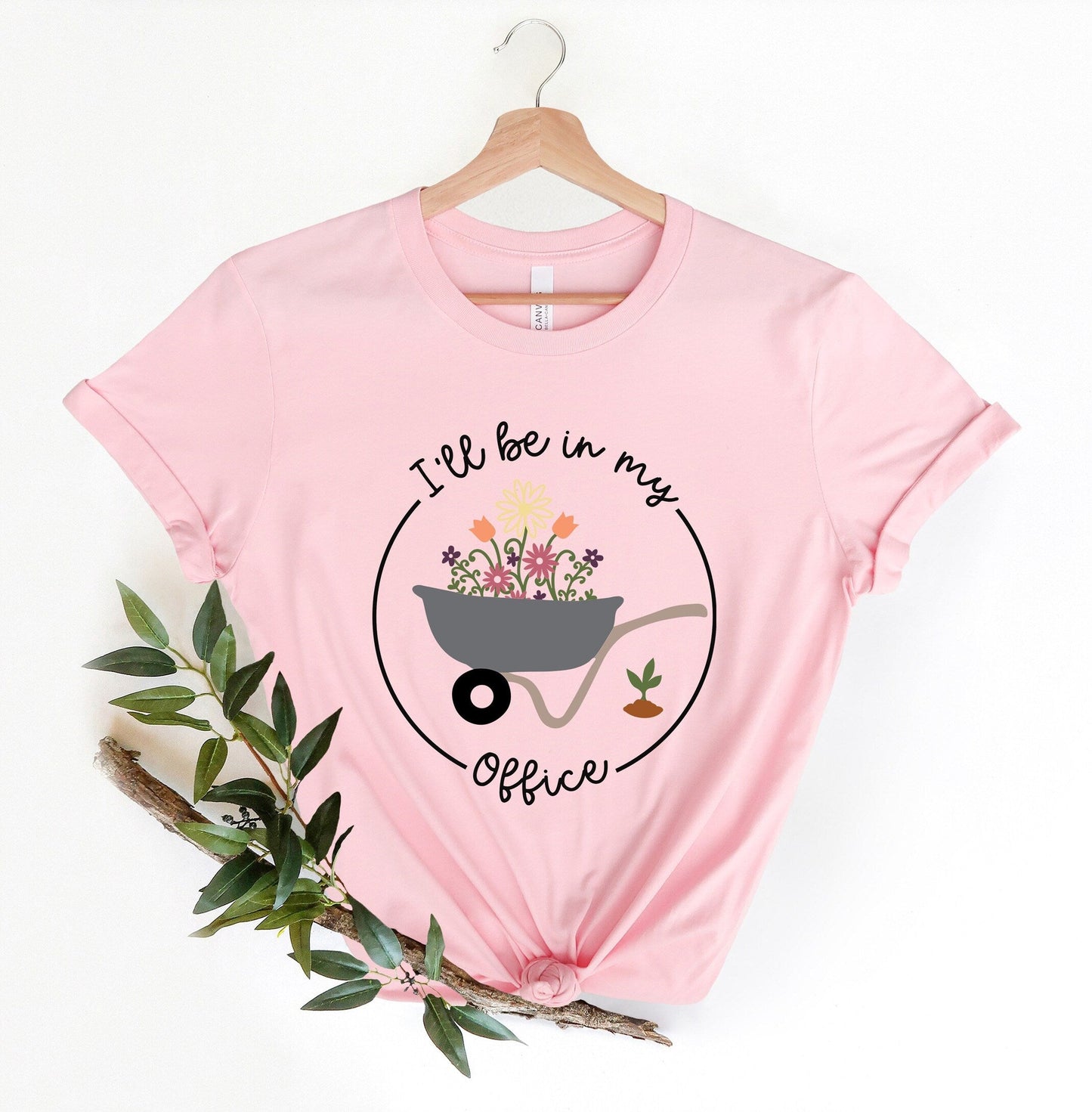 I'll Be In My Office Shirt for Garden Lover Unisex Heavy Cotton Tee.